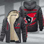 Houston Texans Premium Thick Zip-Up Hoodie