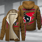 Houston Texans Premium Thick Zip-Up Hoodie