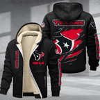 Houston Texans Premium Thick Zip-Up Hoodie