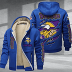 Minnesota Vikings Premium Thick Zip-Up Hoodie