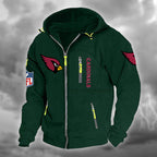 Arizona Cardinals Hooded Cardigan Jacket