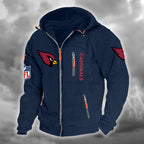 Arizona Cardinals Hooded Cardigan Jacket