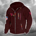 Arizona Cardinals Hooded Cardigan Jacket