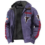 Atlanta Falcons Hooded Cardigan Jacket