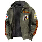 Washington Redskins Hooded Cardigan Jacket