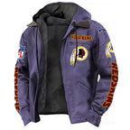 Washington Redskins Hooded Cardigan Jacket