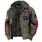 New York Giants Hooded Cardigan Jacket