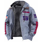 New York Giants Hooded Cardigan Jacket