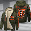 Cincinnati Bengals Premium Sherpa-Lined Winter Hoodie – Personalized Edition
