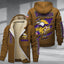Minnesota Vikings Premium Sherpa-Lined Winter Hoodie – Personalized Edition