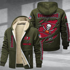 Tampa Bay Buccaneers Premium Sherpa-Lined Winter Hoodie – Personalized Edition