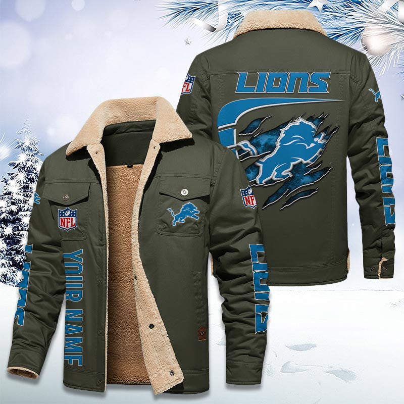 Detroit Lions Fleece Jacket