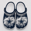 Dallas Cowboys Tie‑Dye Football Fan Clogs Slip‑On Shoes