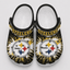 Pittsburgh Steelers Tie‑Dye Football Fan Clogs Slip‑On Shoes