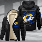 Los Angeles Rams Premium Thick Zip-Up Hoodie