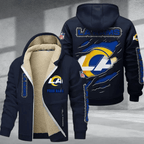 Los Angeles Rams Premium Thick Zip-Up Hoodie