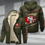 San Francisco 49ers Premium Thick Zip-Up Hoodie