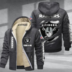Las Vegas Raiders Premium Thick Zip-Up Hoodie
