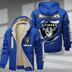 Las Vegas Raiders Premium Thick Zip-Up Hoodie