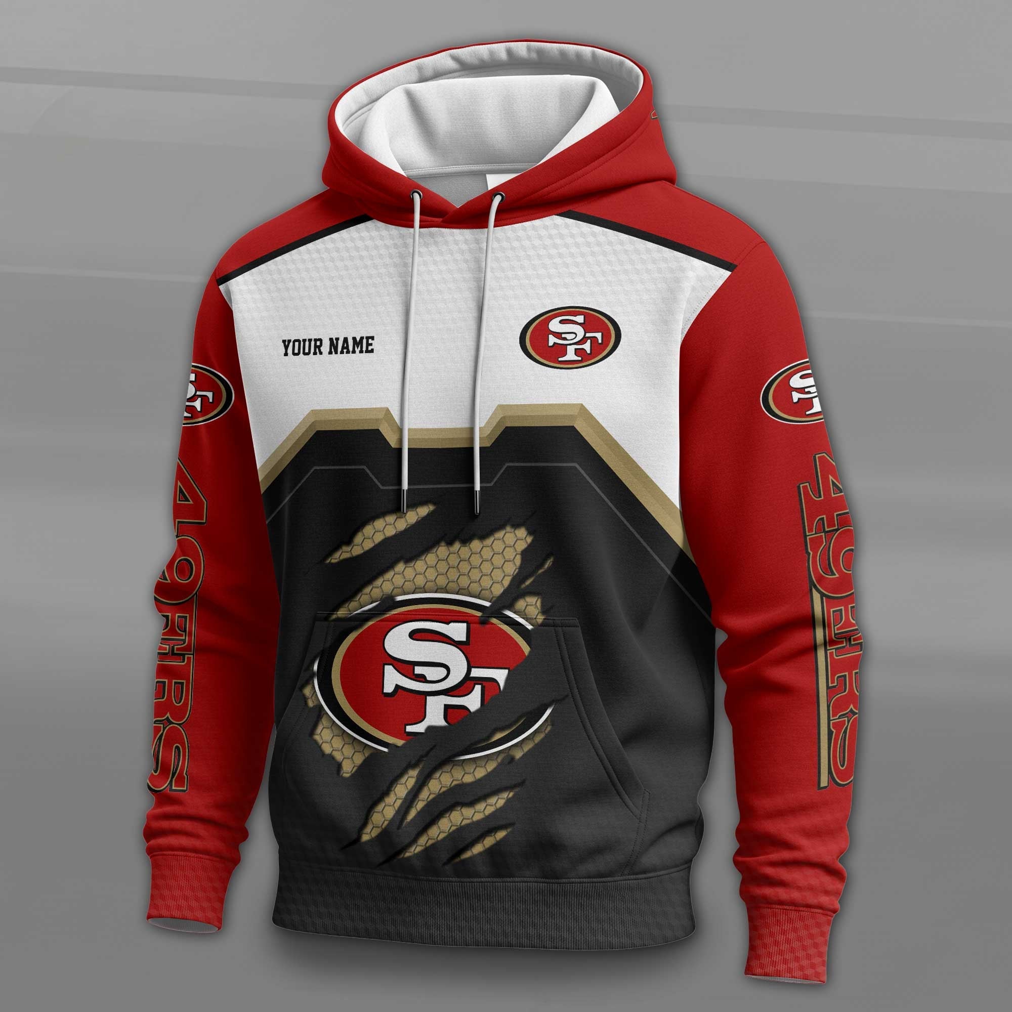 San Francisco 49ers 3D Clothing