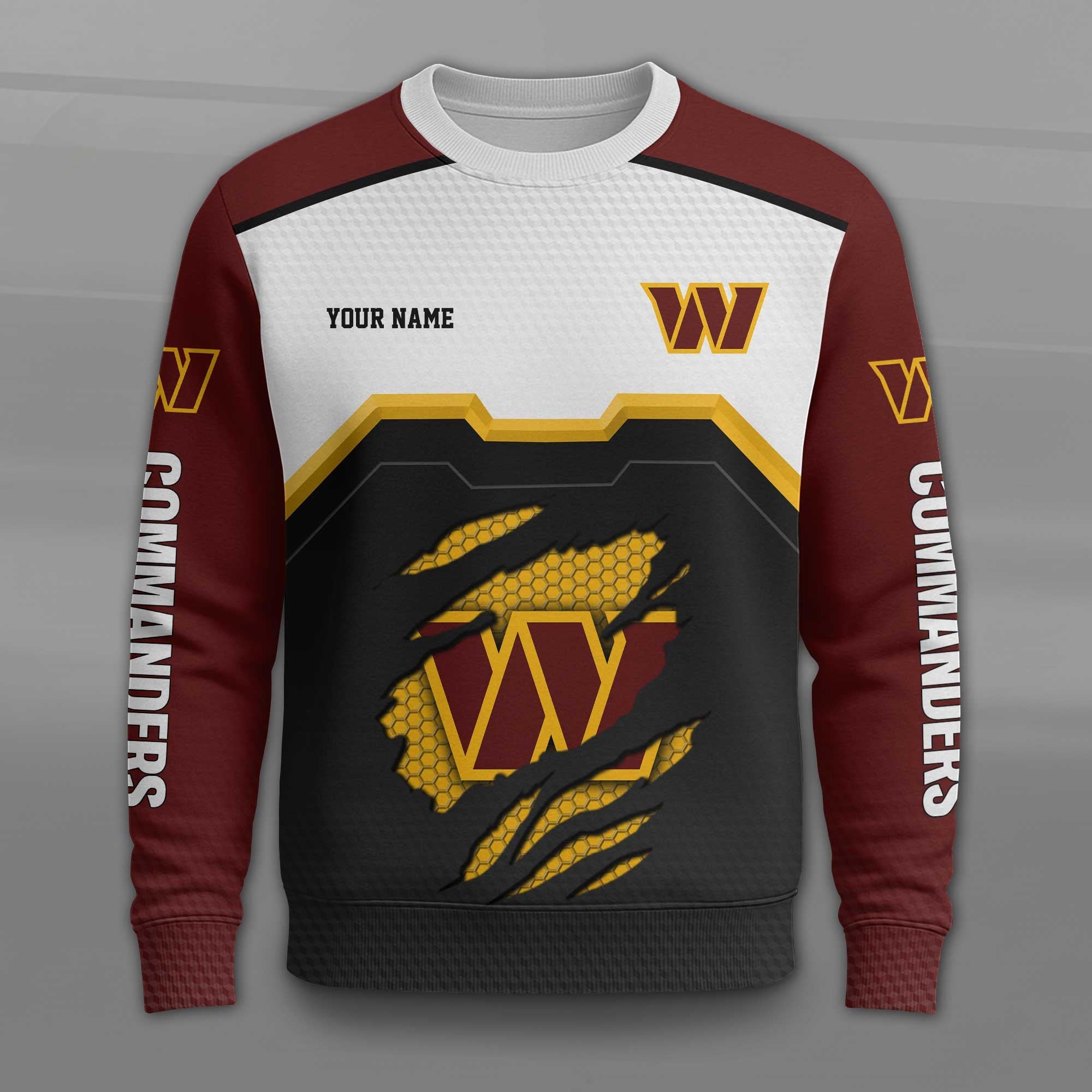 Washington Commanders 3D Clothing