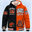 Cincinnati Bengals Thick Zip Up Hoodie