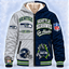 Seattle Seahawks Thick Zip Up Hoodie
