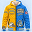 Los Angeles Chargers Thick Zip Up Hoodie