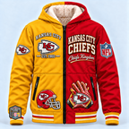 Kansas City Chiefs Thick Zip Up Hoodie