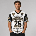 New Orleans Saints | Premium NFL Legacy Pride V-Neck Jersey