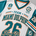 Miami Dolphins | Premium NFL Legacy Pride V-Neck Jersey