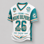 Miami Dolphins | Premium NFL Legacy Pride V-Neck Jersey