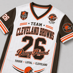 Cleveland Browns | Premium NFL Legacy Pride V-Neck Jersey
