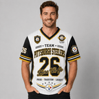 Pittsburgh Steelers | Premium NFL Legacy Pride V-Neck Jersey