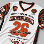 Cincinnati Bengals | Premium NFL Legacy Pride V-Neck Jersey