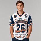 Denver Broncos | Premium NFL Legacy Pride V-Neck Jersey