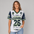 Seattle Seahawks | Premium NFL Legacy Pride V-Neck Jersey