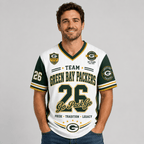 Green Bay Packers | Premium NFL Legacy Pride V-Neck Jersey