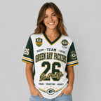 Green Bay Packers | Premium NFL Legacy Pride V-Neck Jersey