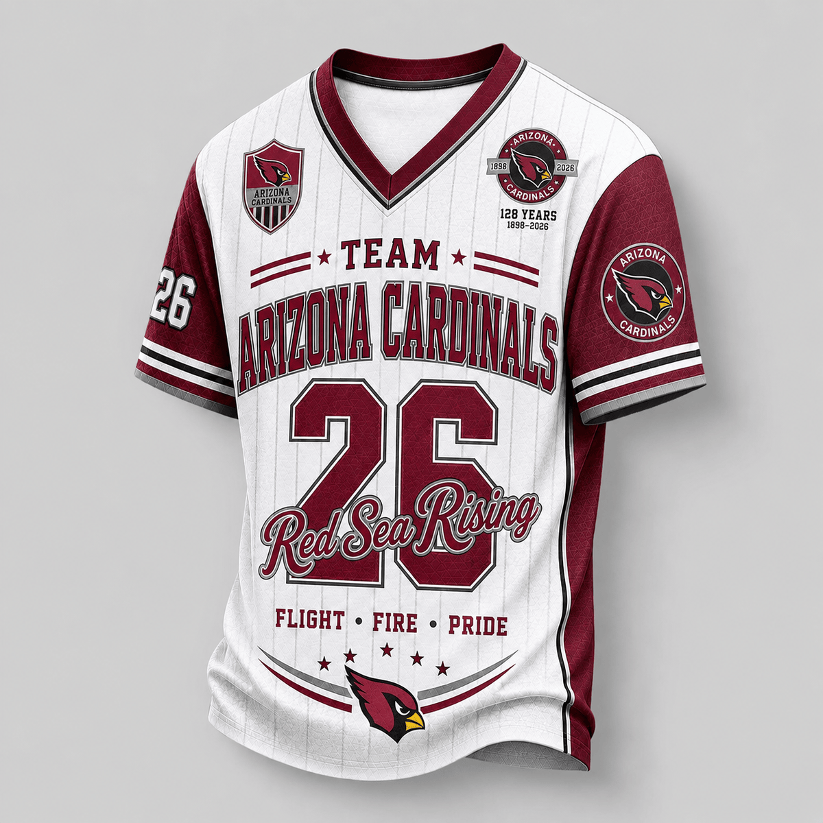 Arizona Cardinals | Premium NFL Legacy Pride V-Neck Jersey Main image