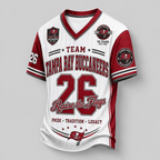 Tampa Bay Buccaneers | Premium NFL Legacy Pride V-Neck Jersey