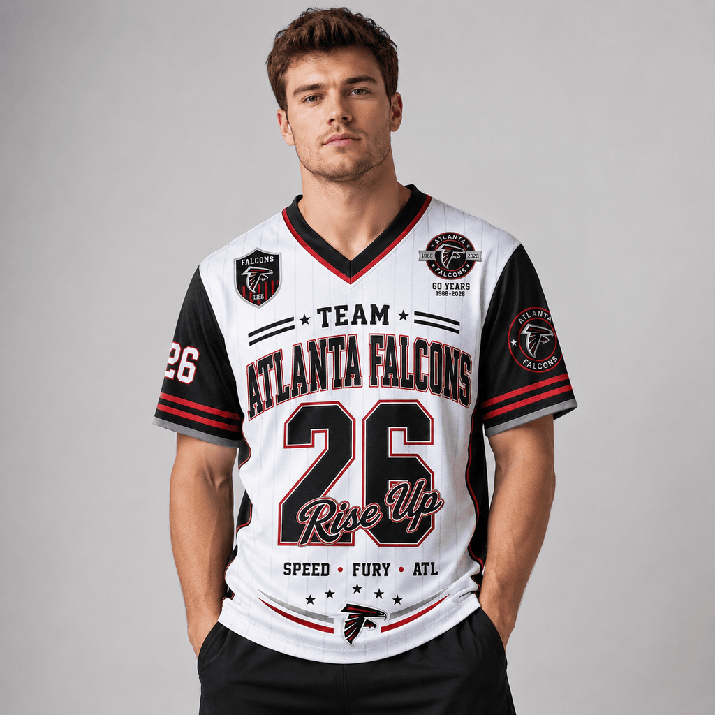 Atlanta Falcons | Premium NFL Legacy Pride V-Neck Jersey