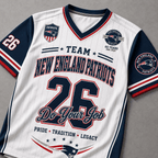 New England Patriots | Premium NFL Legacy Pride V-Neck Jersey