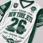New York Jets | Premium NFL Legacy Pride V-Neck Jersey