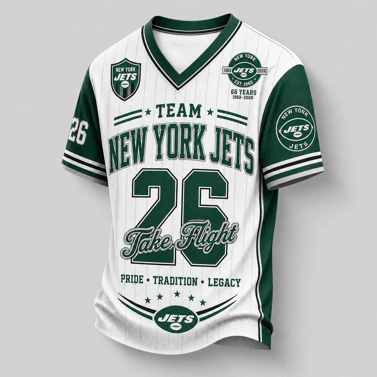 New York Jets | Premium NFL Legacy Pride V-Neck Jersey Main image
