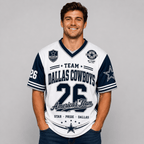 Dallas Cowboys | Premium NFL Legacy Pride V-Neck Jersey