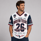 Houston Texans | Premium NFL Legacy Pride V-Neck Jersey