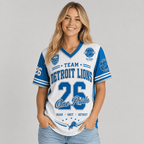 Detroit Lions | Premium NFL Legacy Pride V-Neck Jersey