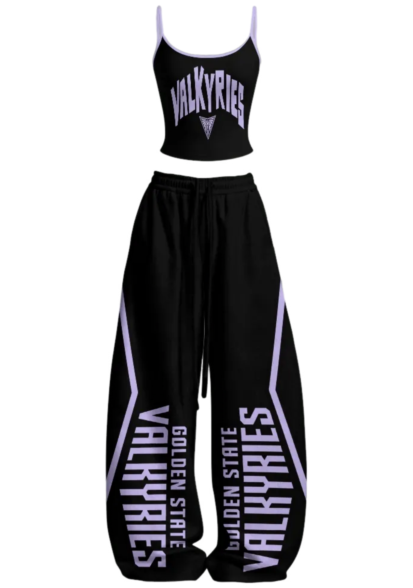 Golden State Valkyries Tops & Elasticated Trousers Two-Piece Set Main image
