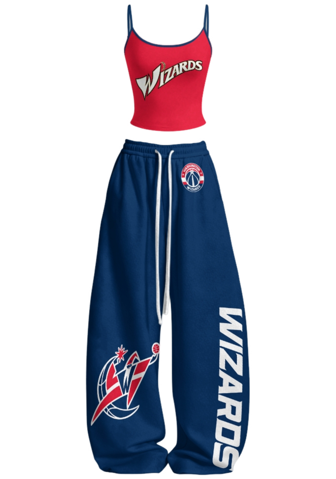 Washington Wizards Tops & Elasticated Trousers Two-Piece Set Main image